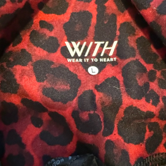 WITH Workout Set; Leggings L; Top XL - Picture 3 of 4